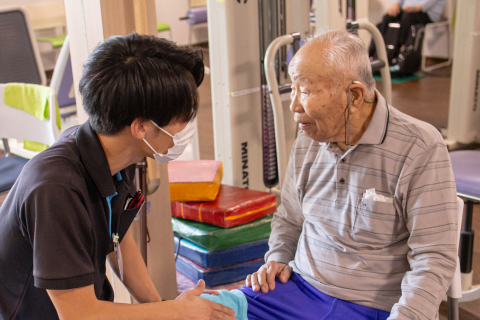 個別リハビリの様子