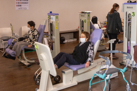 マシーン運動の様子