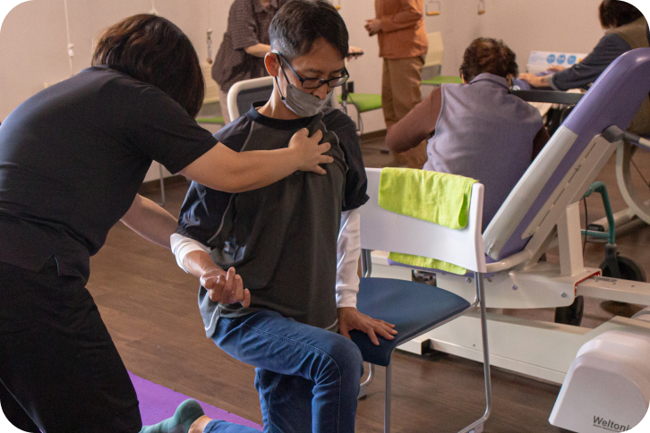 リハビリの様子