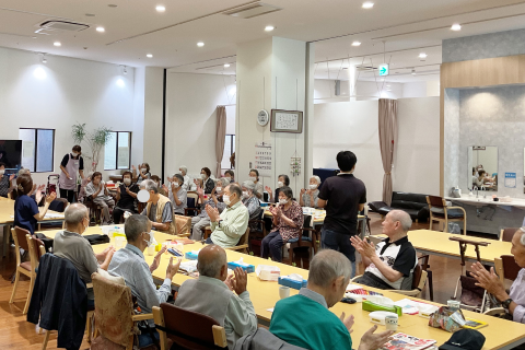 帰りの歌の様子