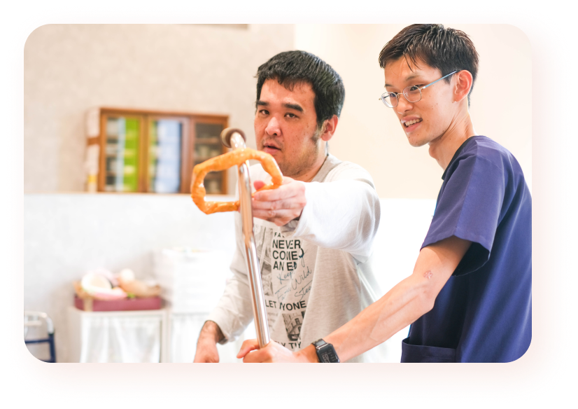 リハビリの様子